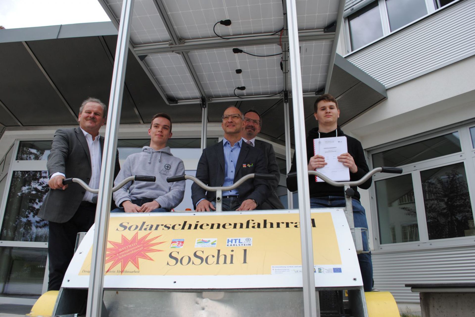 Solarschienenfahrrad SoSchi