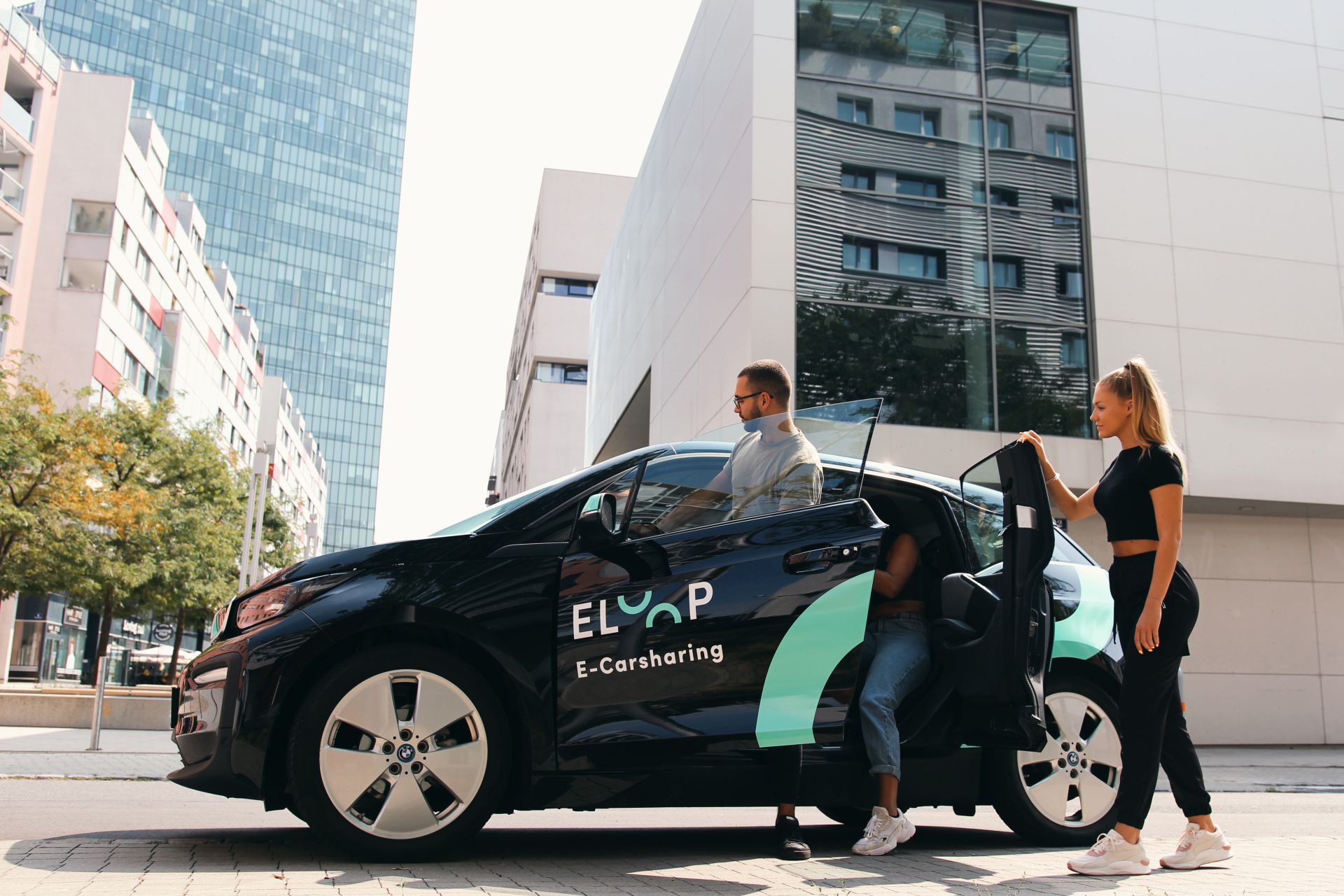Blockchain-basiertes elektrisches Carsharing trifft auf mobile Luftqualitätsmessung