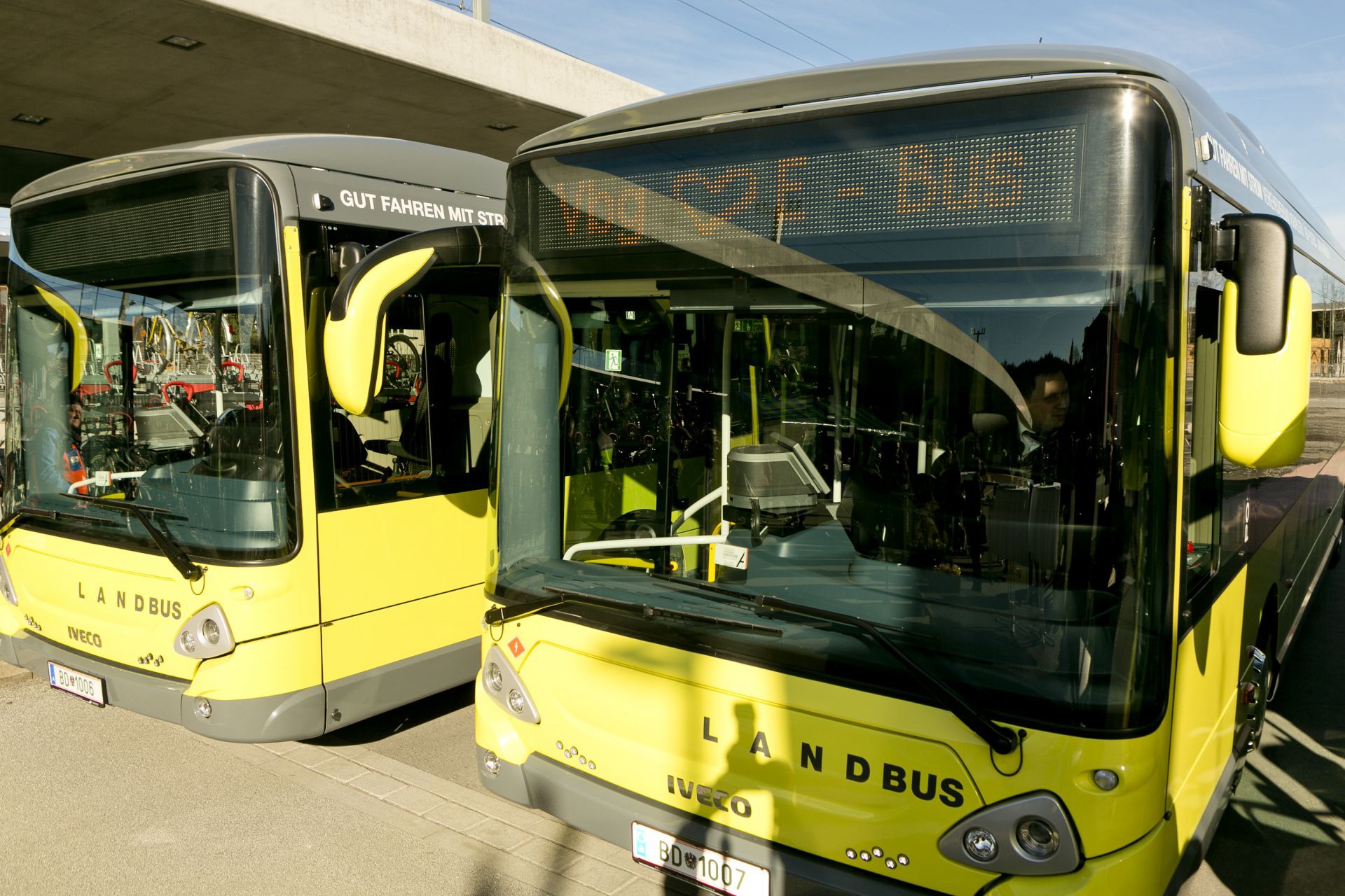 Erste E-Busse für den Überland-Linienbetrieb in Vorarlberg