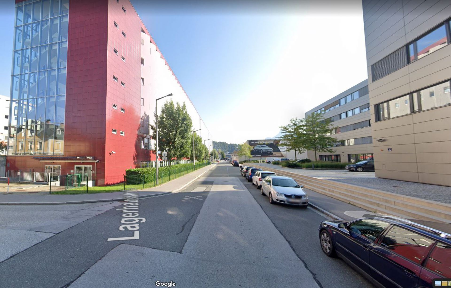 Straßenraumgestaltung u. Entsiegelung  Louise Piech Straße, Lagerhausstr.