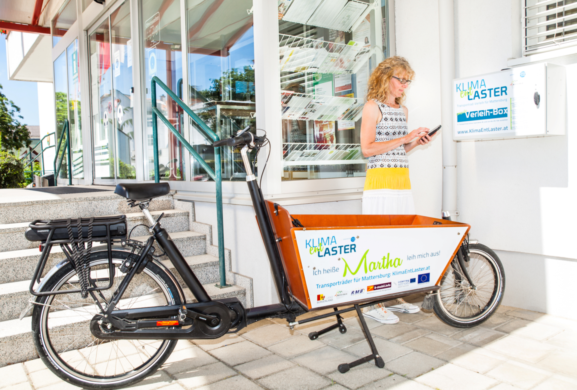 KlimaEntLaster - Transportrad-Sharing für Gemeinden mit Leitfaden & Verleihbox               