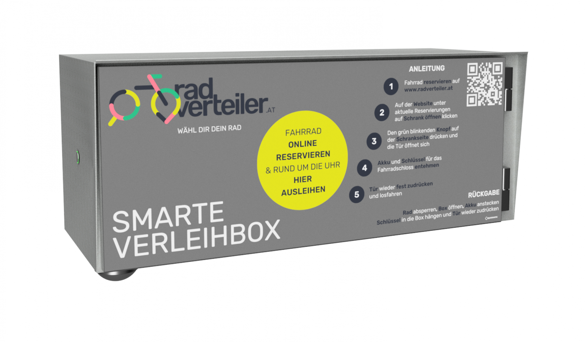 radverteiler - Smarte Verleihbox