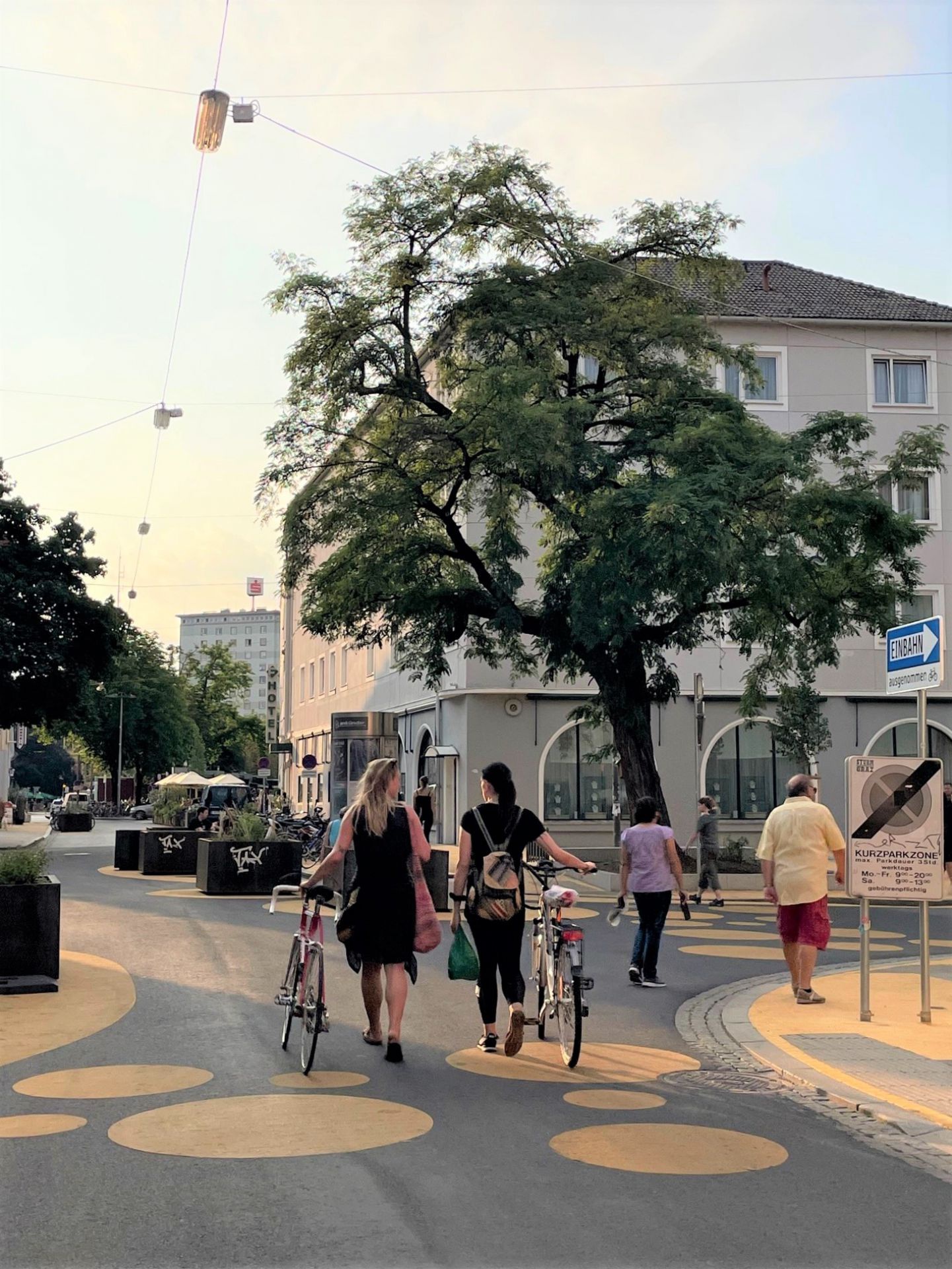 Begegnungs- und Fußgängerzone südlicher Lendplatz, Graz