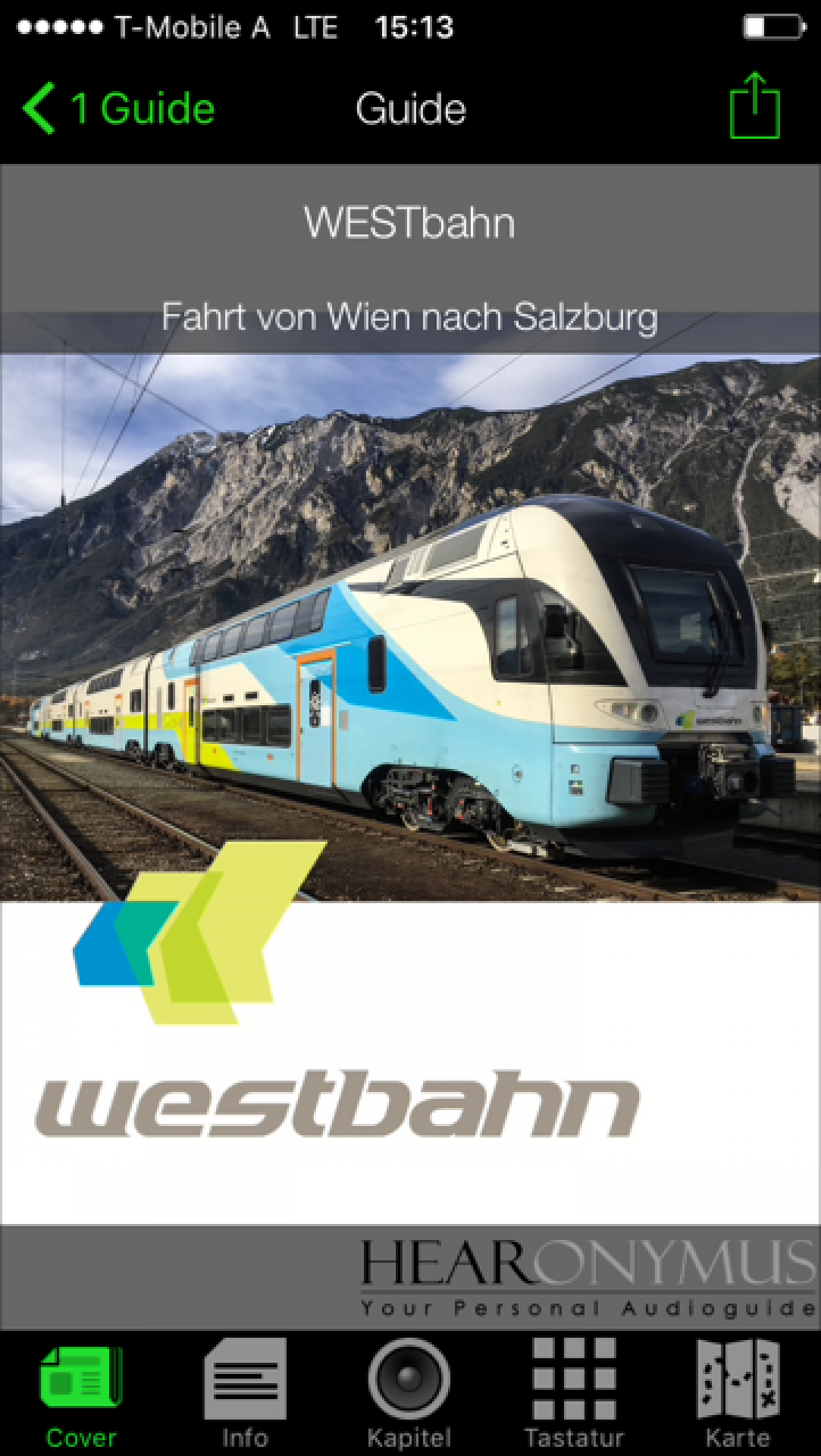 WESTbahn Audioguide
