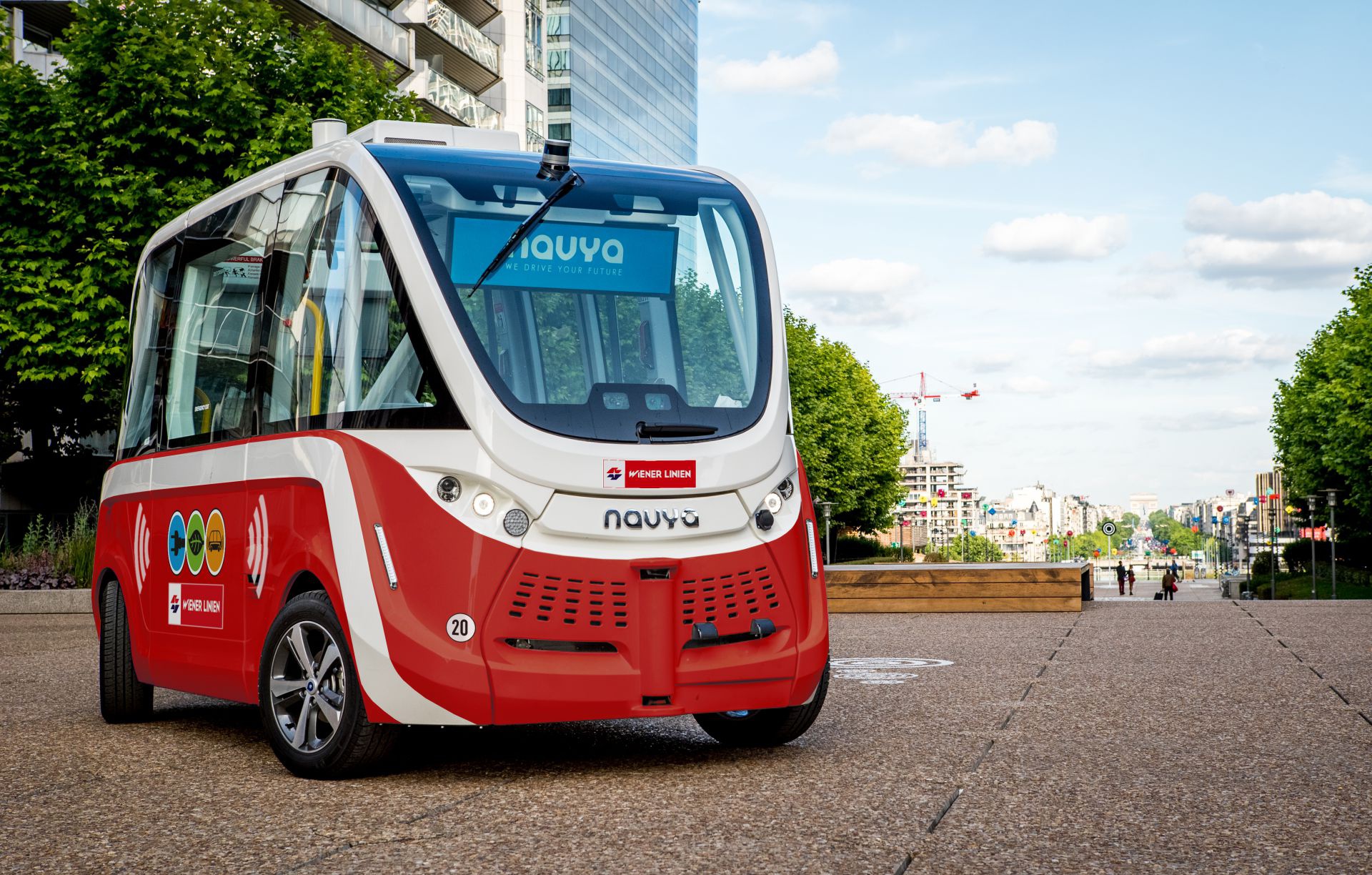 auto.Bus - Seestadt | Technologieentwicklungen zum autonomen Fahren im ÖPNV