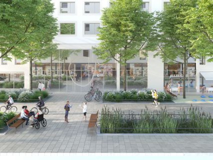 Zukunftsweisende Straßengestaltung im Quartier am Seebogen