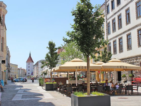 Erneuerung Fußgängerzone Stadt Wels