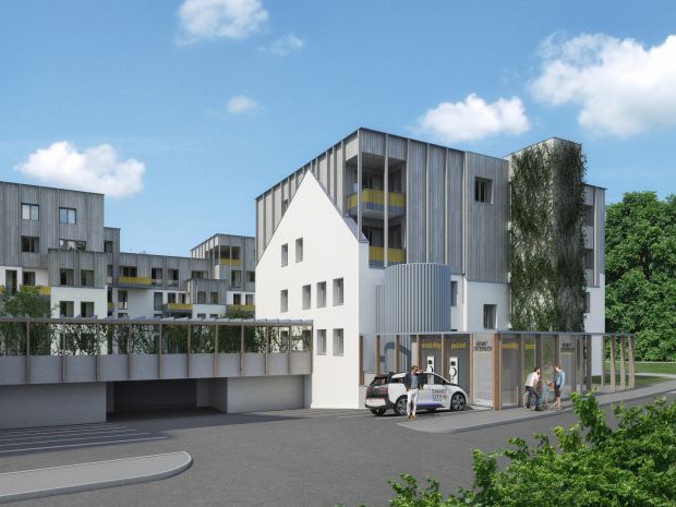 Wir InHAUser - umfassend Sanierung im geförderten Wohnbau mit Schwerpunkt Mobilität in der Stadt Salzburg