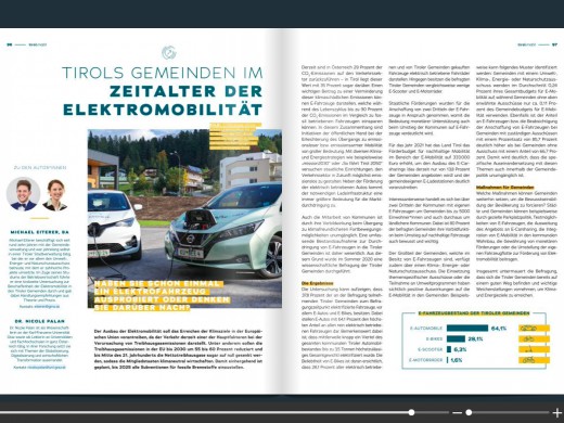 Tirols Gemeinden im Zeitalter der Elektromobilität