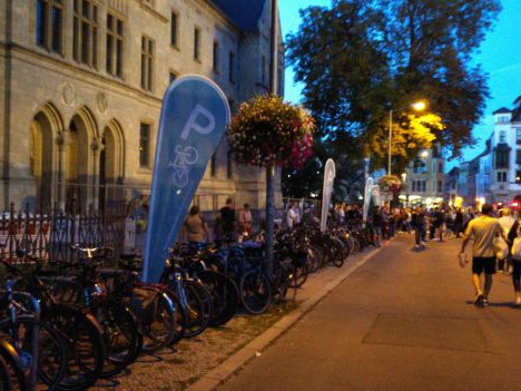 Fahrradparken bei Großveranstaltungen