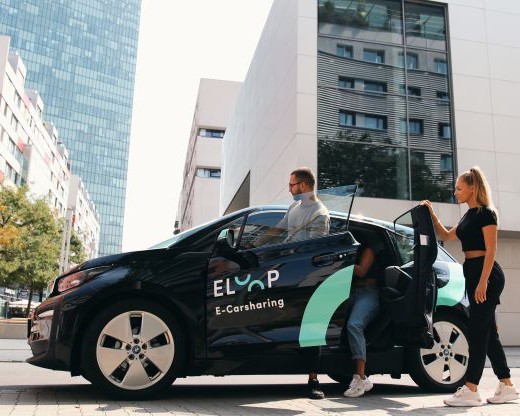 Blockchain-basiertes elektrisches Carsharing trifft auf mobile Luftqualitätsmessung