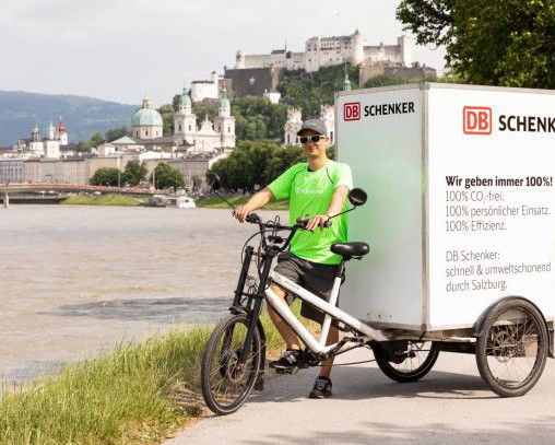 DB Schenker setzt auf Cargo Bikes