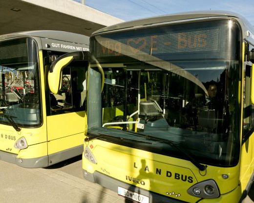 Erste E-Busse für den Überland-Linienbetrieb in Vorarlberg