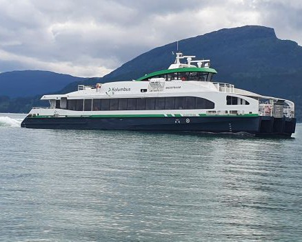 World's first zero-emission high-speed ferry Medstraum