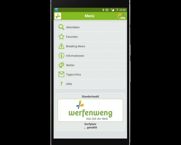 oHA Werfenweng - eine Tourismusregion kreiert eine App