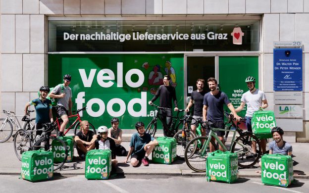 Velofood.at - der nachhaltige Lieferdienst in Graz