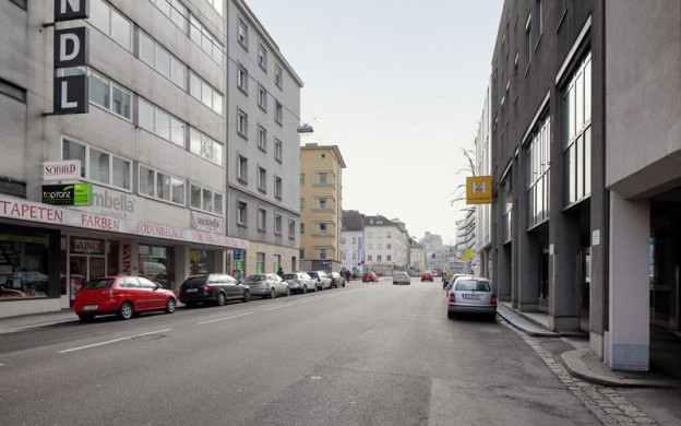 Boulevard Dametzstraße - Road Diet Linz 