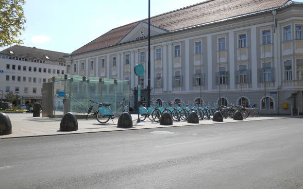 Nextbike Klagenfurt- öffentliches Fahrradverleihsystem