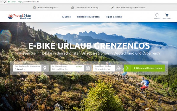 Travelbike - Das All Inclusive E-Bike Vermietkonzept für den Tourismus