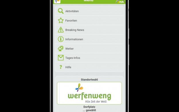 oHA Werfenweng - eine Tourismusregion kreiert eine App