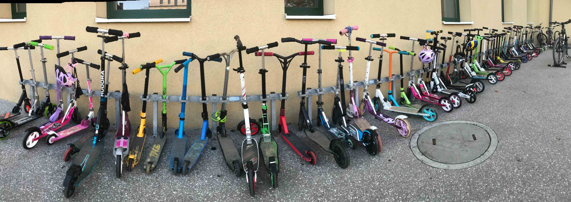 © radfahrschule.at Scooter Kurse an Volksschulen in Graz