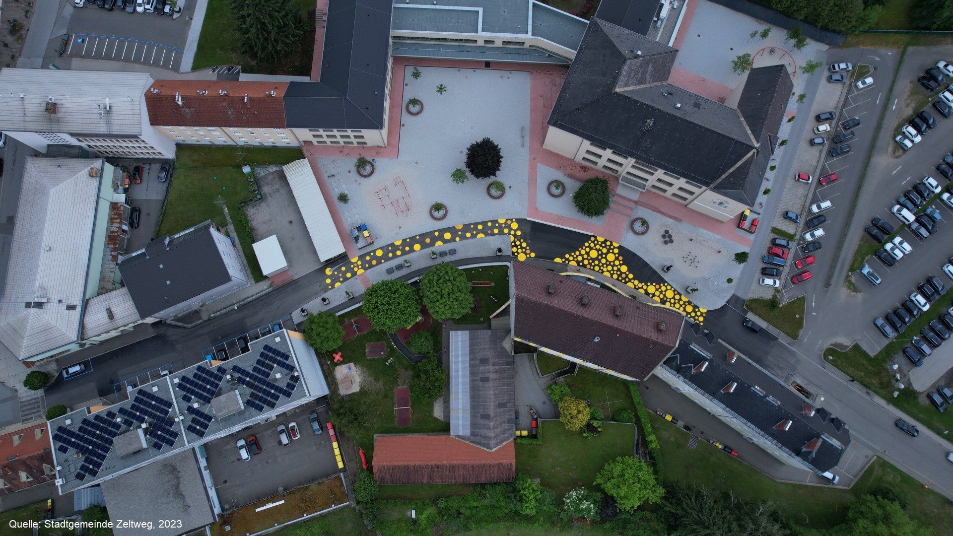 © Stadtgemeinde Zeltweg Zeltweg Begegnungszone Bildungscampus
