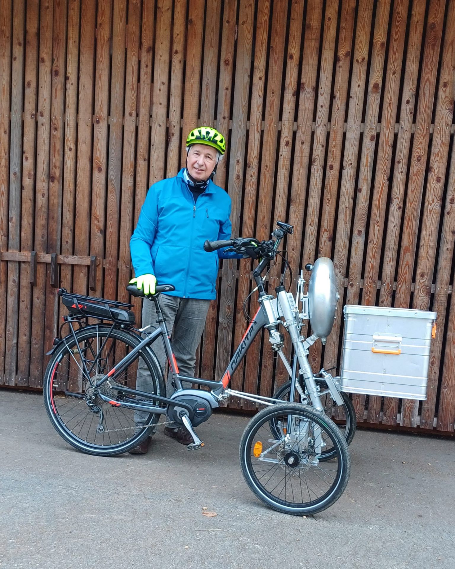 Safetymodul für eine bedarfsgerechte Stützung beim Radfahren