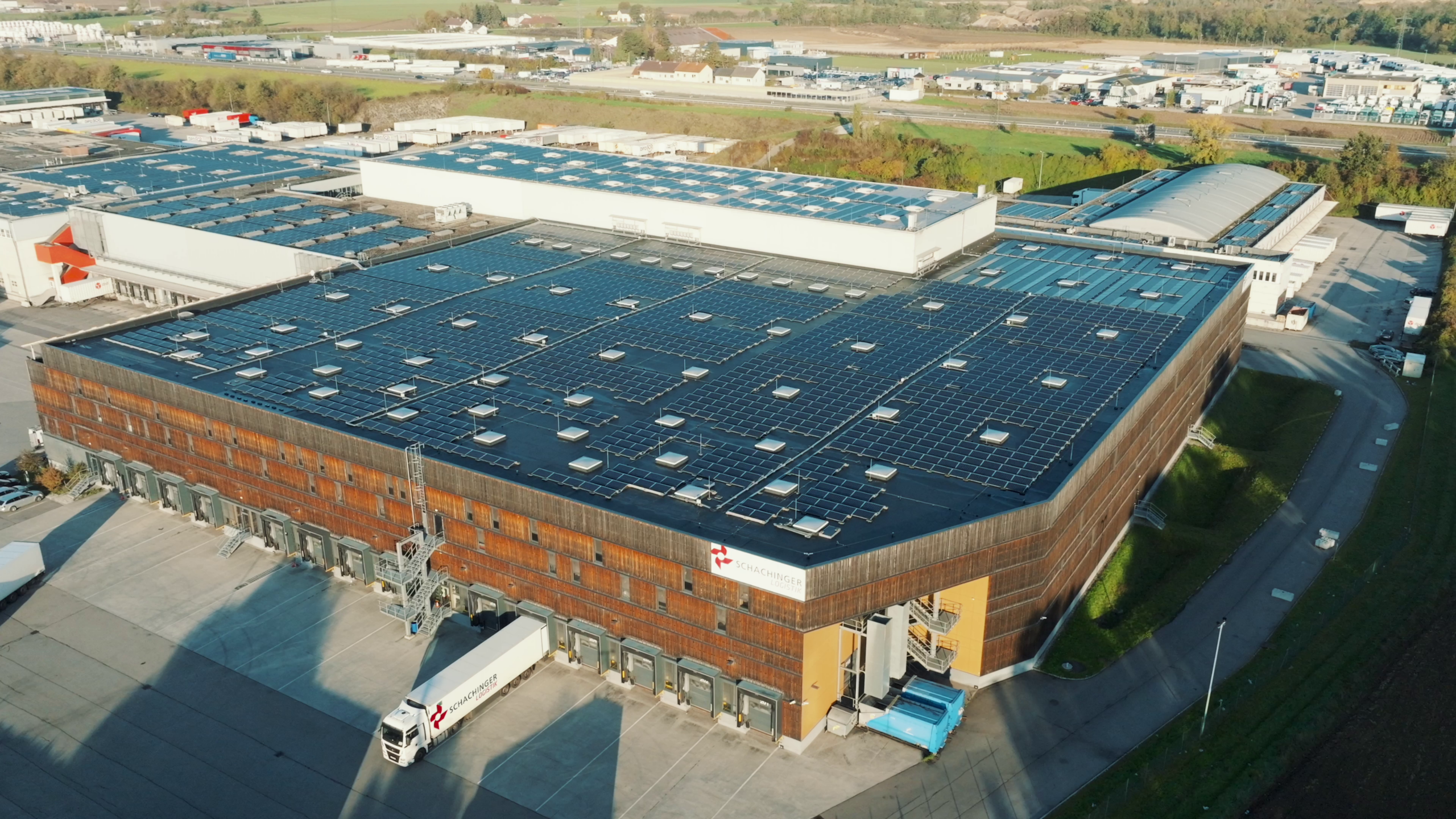 Foto vom Schachinger Standort in Hörsching