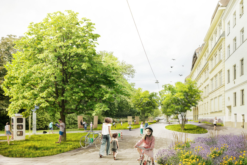 Foto Projekt "Autofreie Schulvorplatz an der Märzstraße"