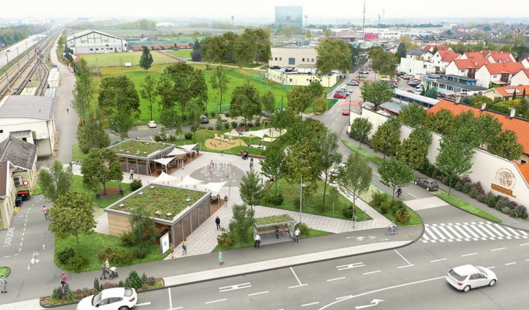 Marktgemeinde Wiener Neudorf Umgestaltung Bahnhofsplatz
