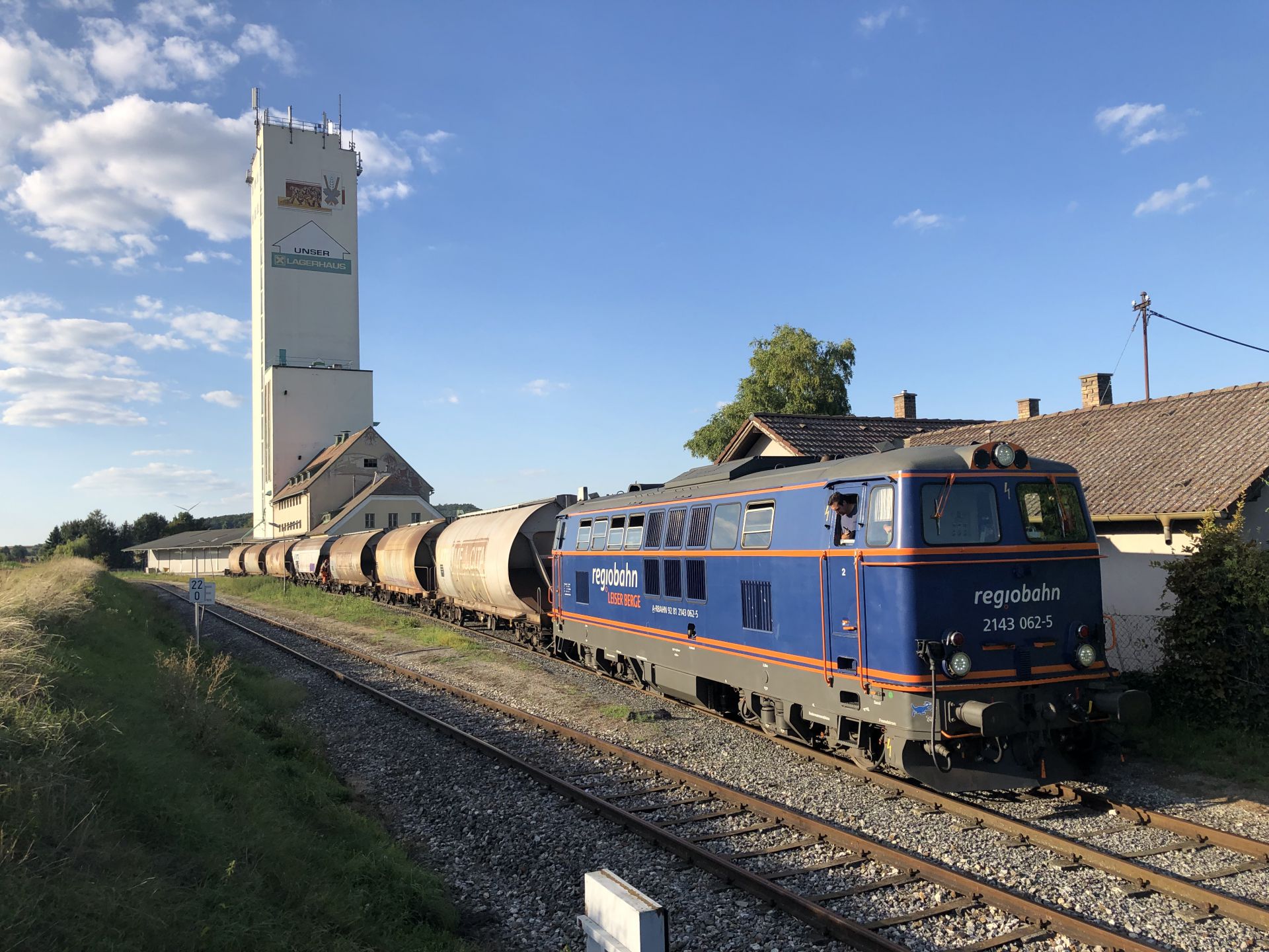 QUALITÄTSWEIZEN WEINVIERTEL-ITALIEN AUF SCHIENE