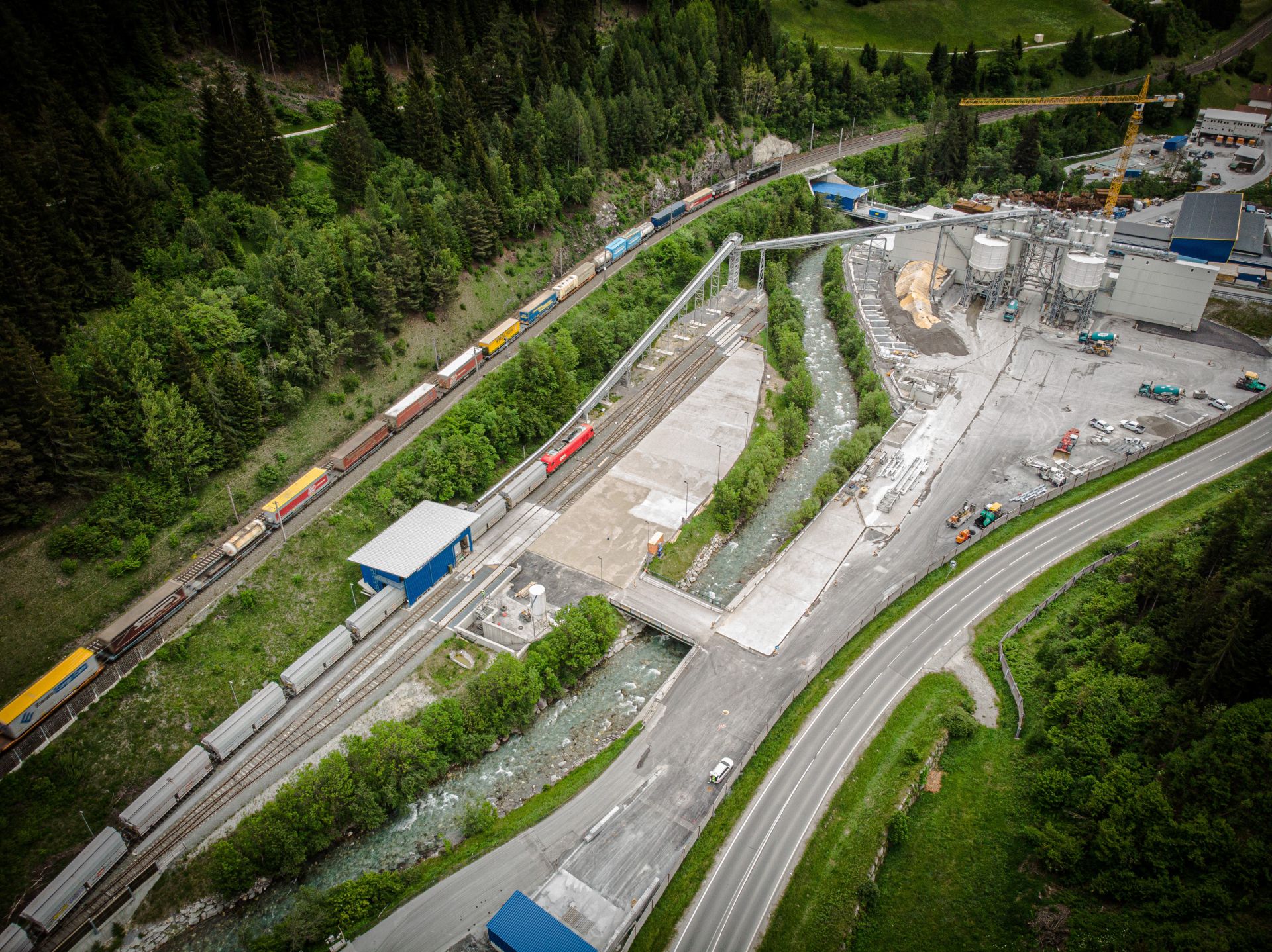 Klimaverträgliche Mobilität und nachhaltiger Gütertransport am größten Baulos in der Geschichte Österreichs, dem Brenner Basistunnel Baulos H51 Pfons - Brenner