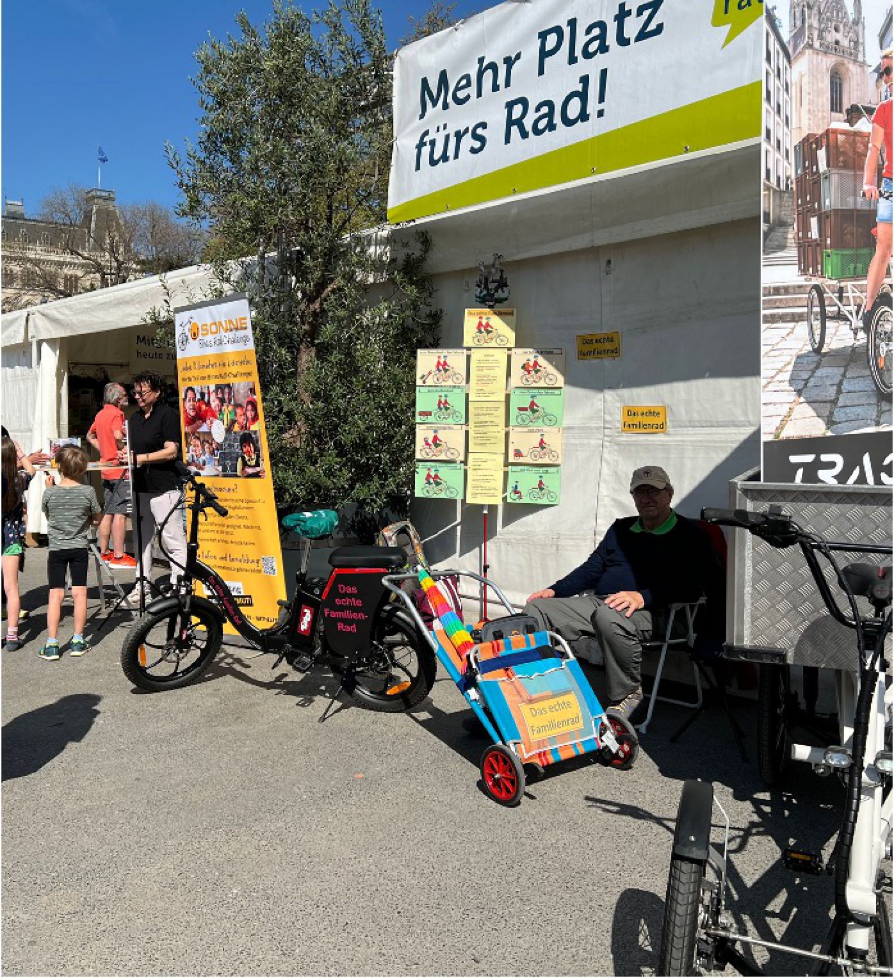 Autoersatz mit echtem Familienrad