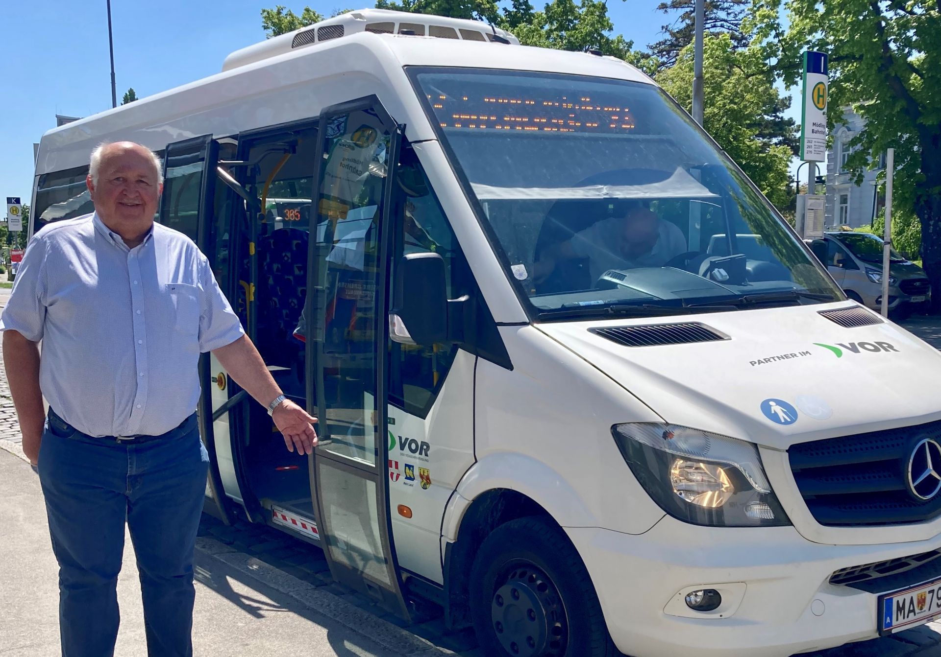 City-Bus für Mauer