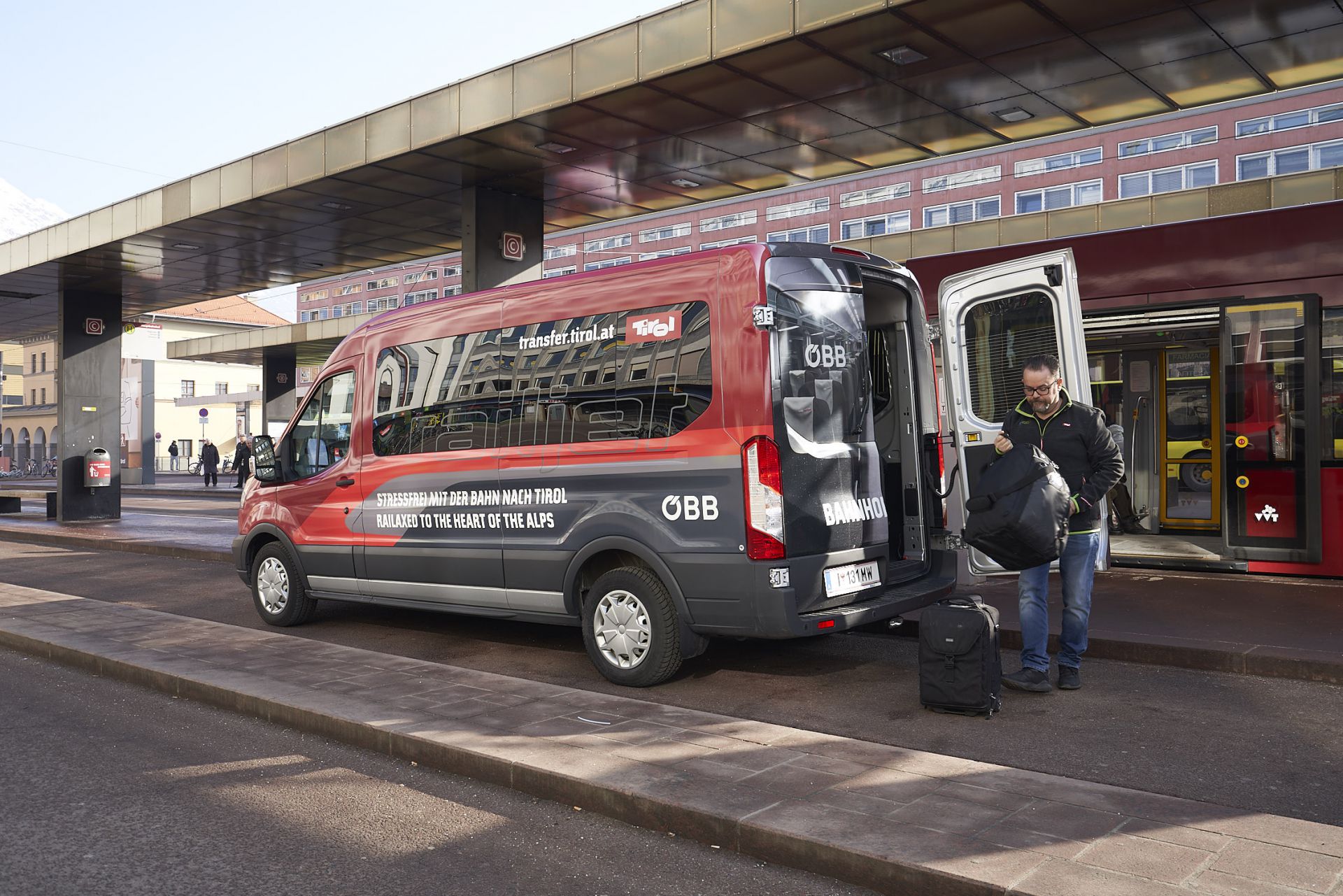 Tirol auf Schiene - Bahnhofshuttle