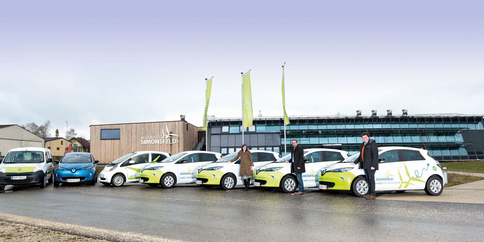 E-Auto-Sharing bei der Windkraft Simonsfeld AG