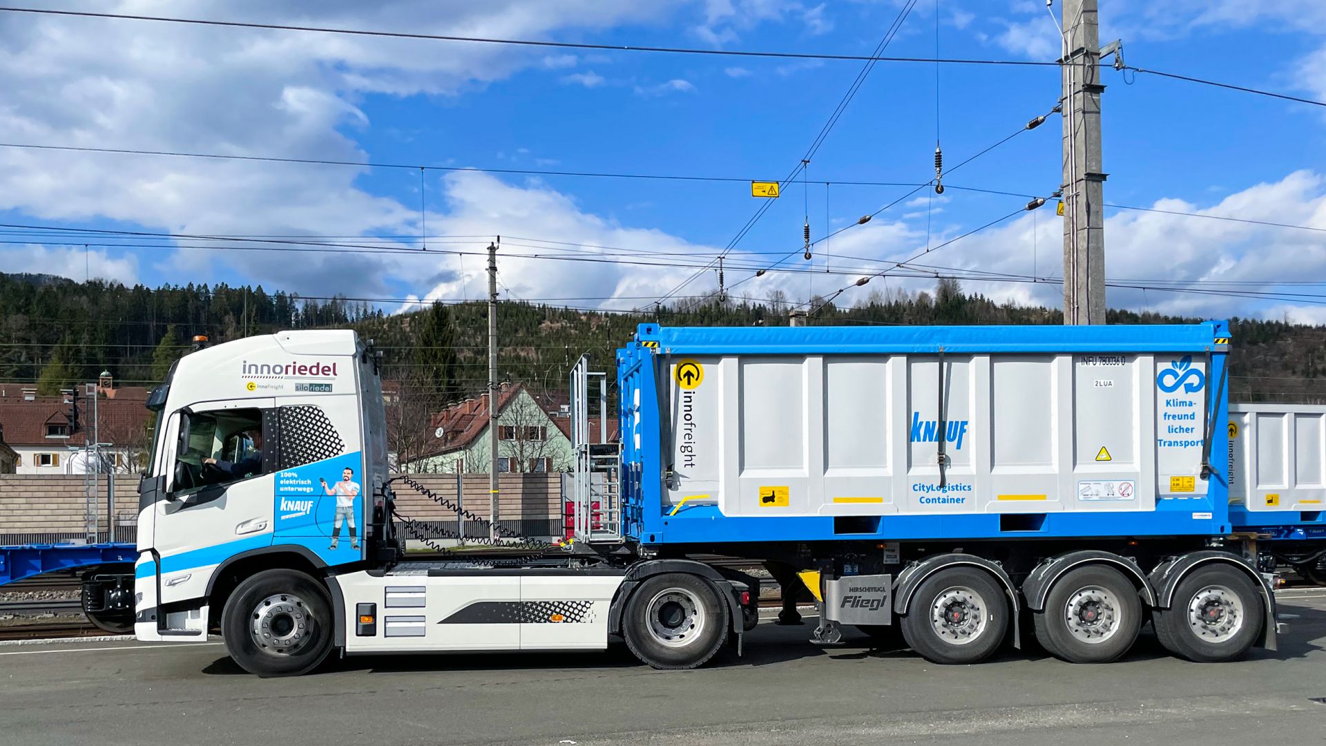 Naturgipstransport – intermodal und elektrisch