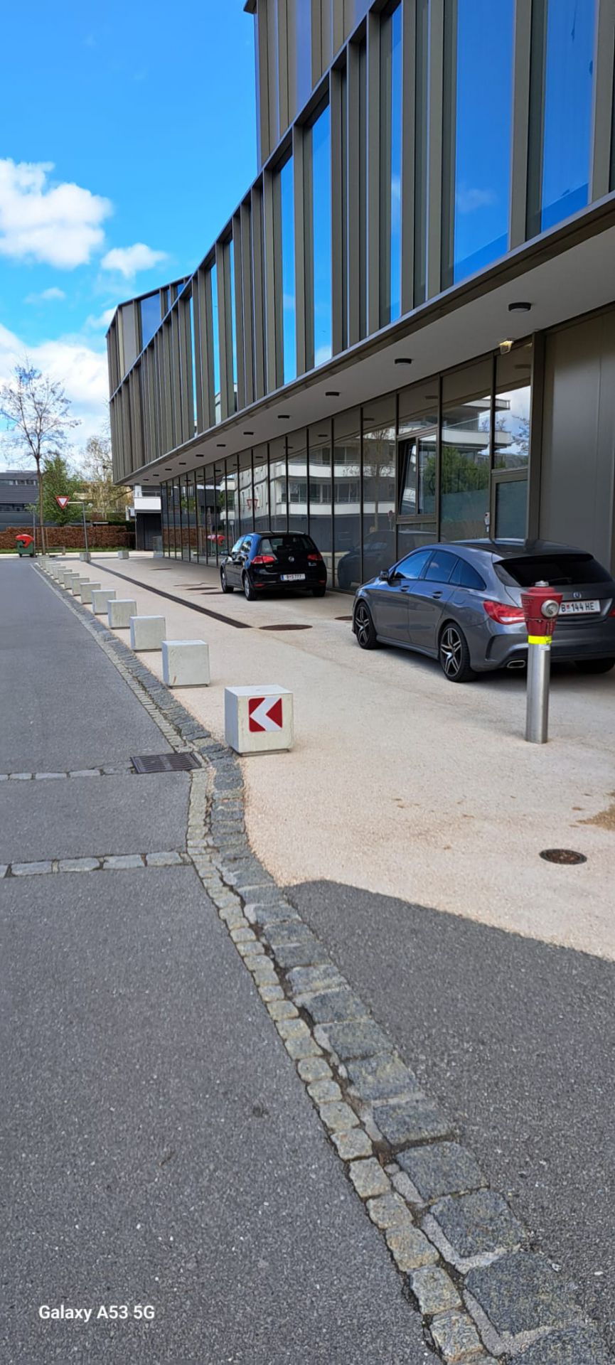 © Sabine Kassegger Temporäre Sperre "Schulstraße" Lauterach
