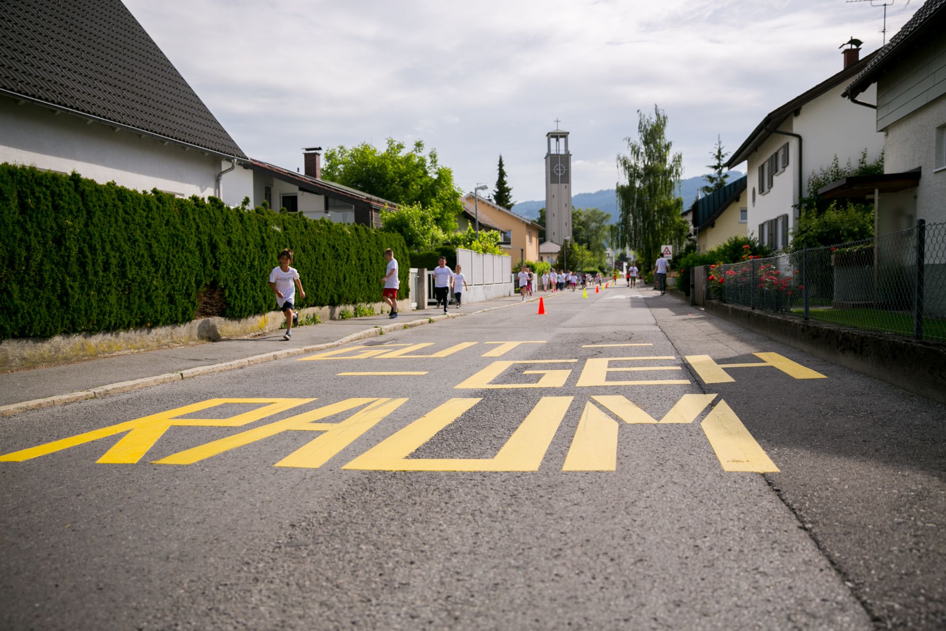 Gut-Geh-Raum der Schule Schendlingen in Bregenz mit Film