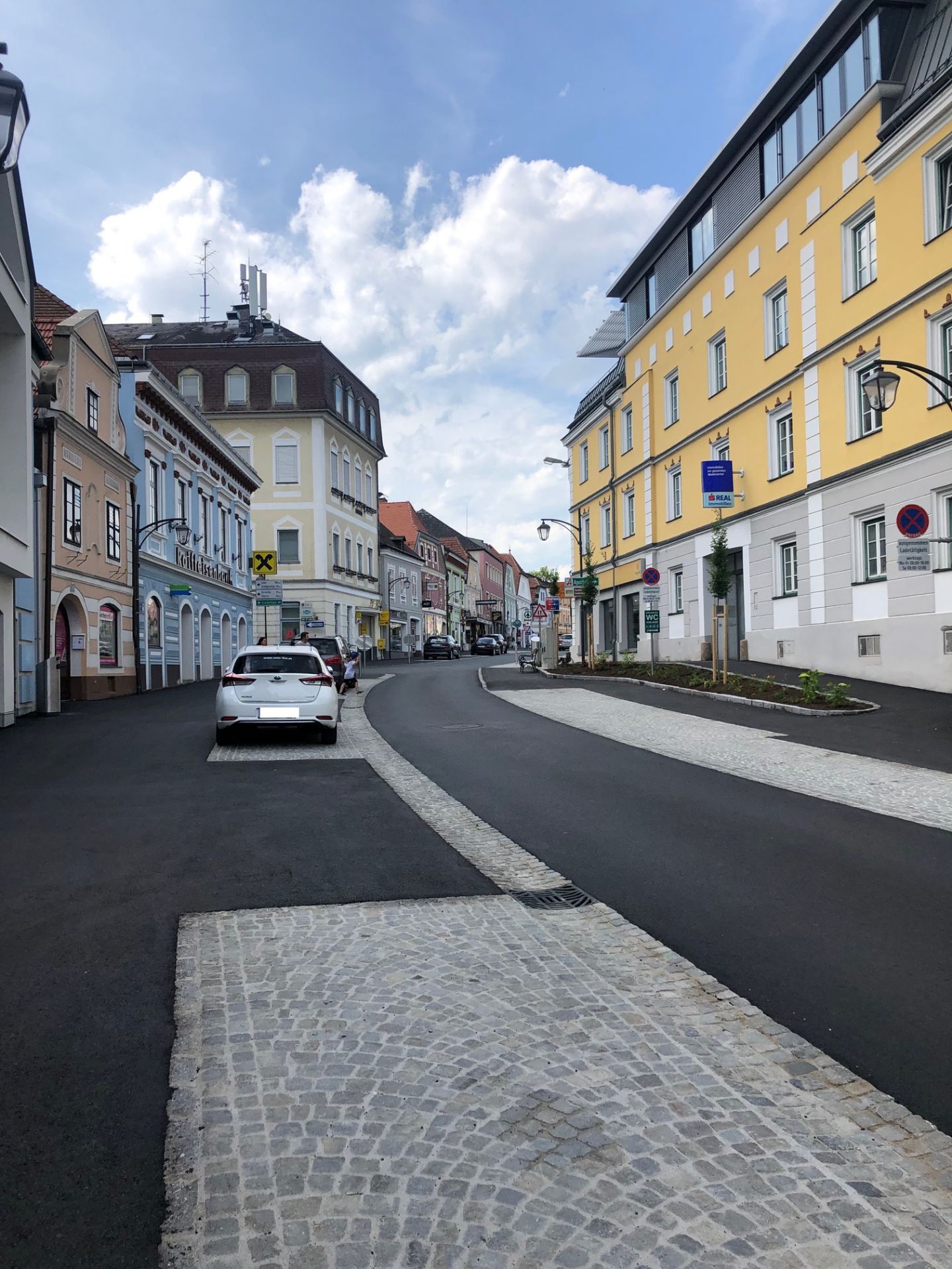 Verkehrsberuhigung Begegungszone Zwettl