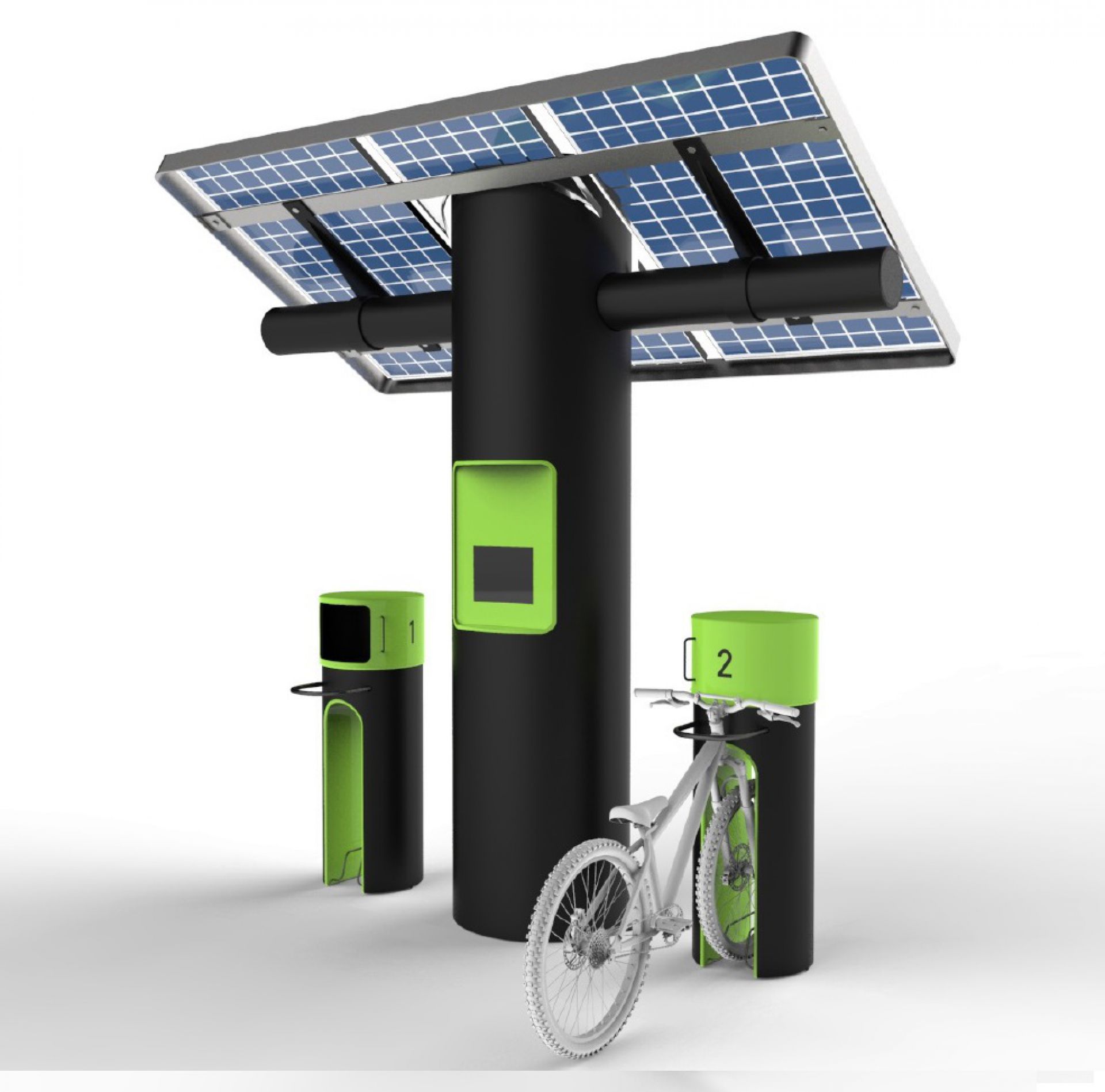 e-bike charging station