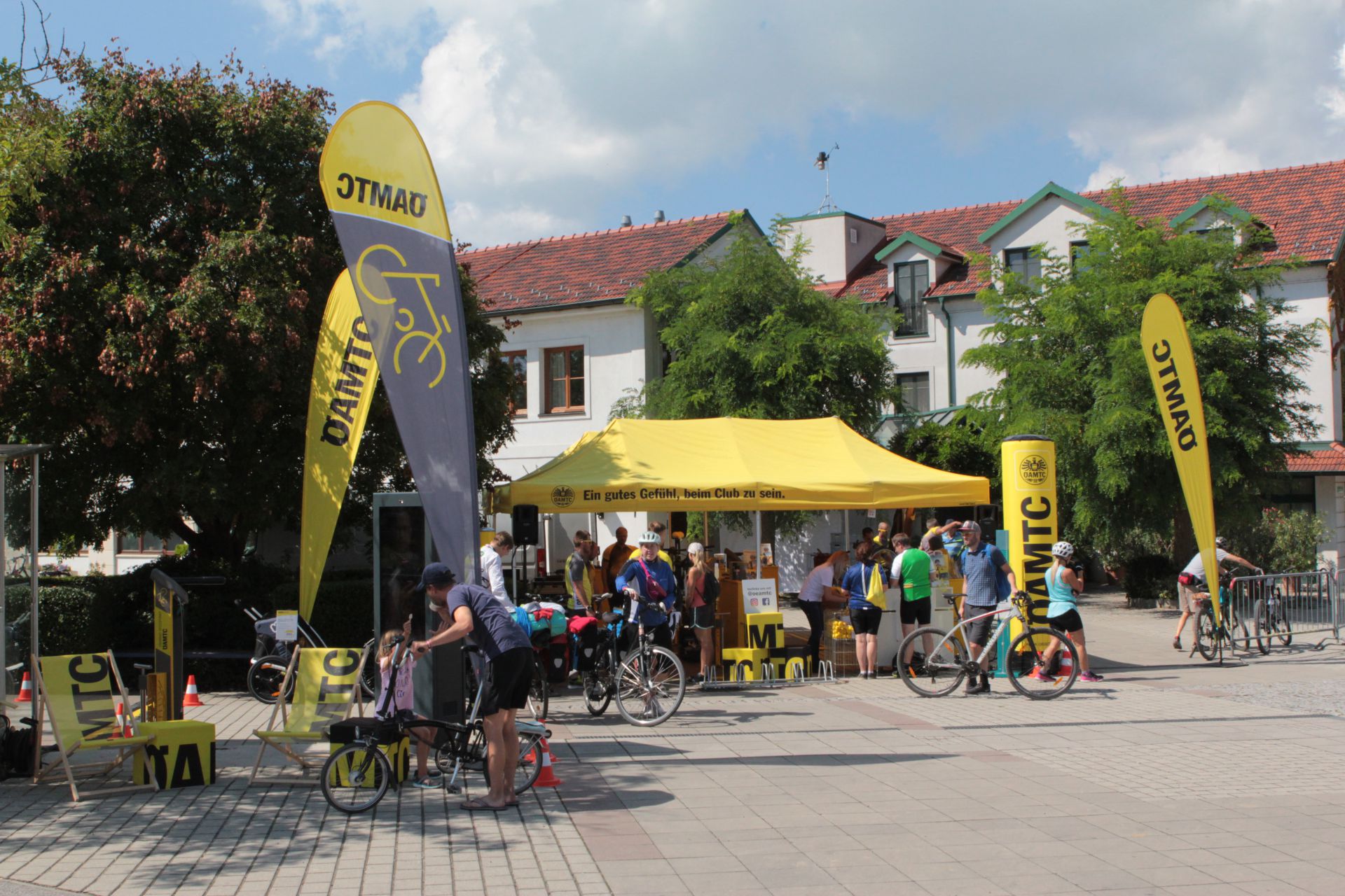 © ÖAMTC ÖAMTC PopUp Fahrrad-Stützpunkt Tour
