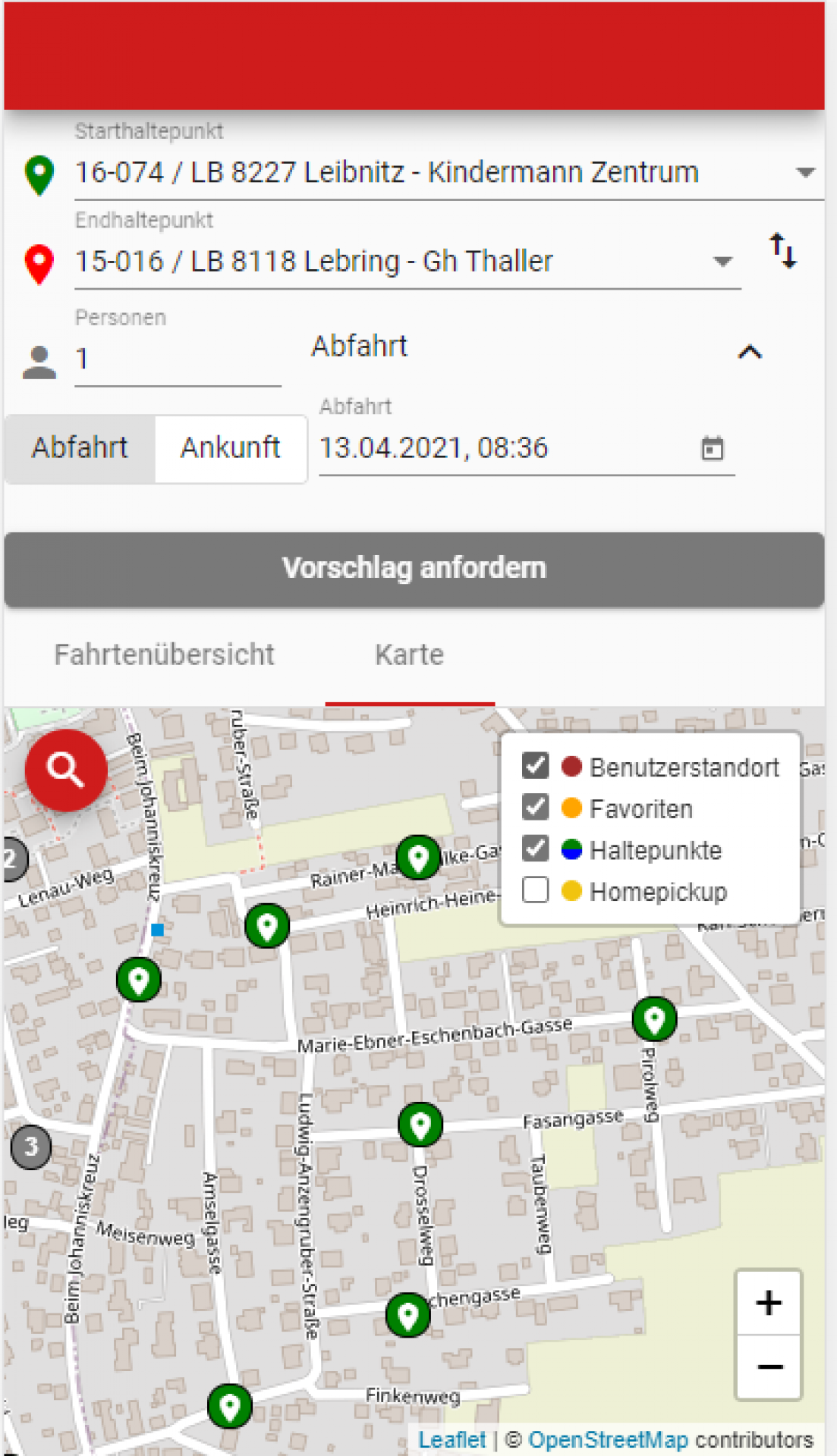 Interoperabilität Mikro-ÖV und ÖV