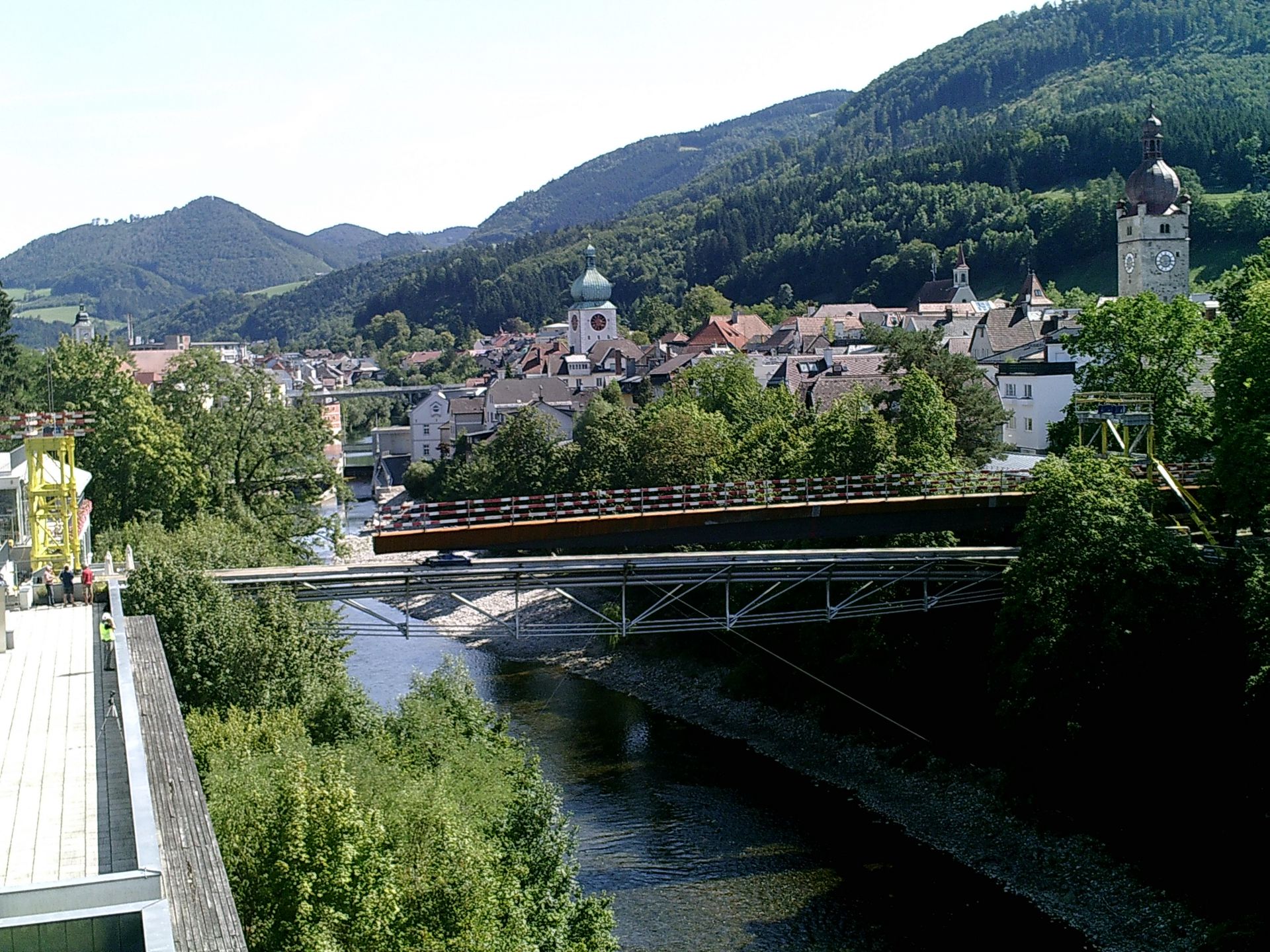 Schlosssteg 2.0 - eine kombinierte Rad- und Fußgängerverbindung zweier Stadtteile