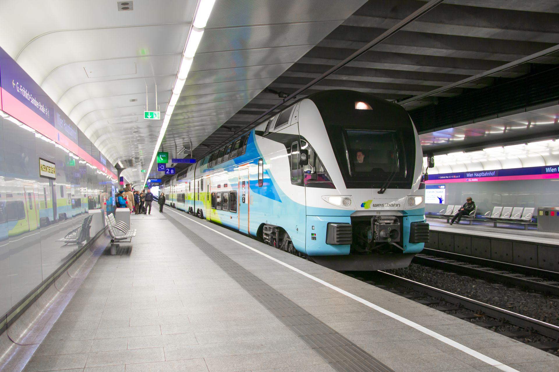 WESTblue: Aus dem Fernverkehr zu Fuß in die Innenstadt